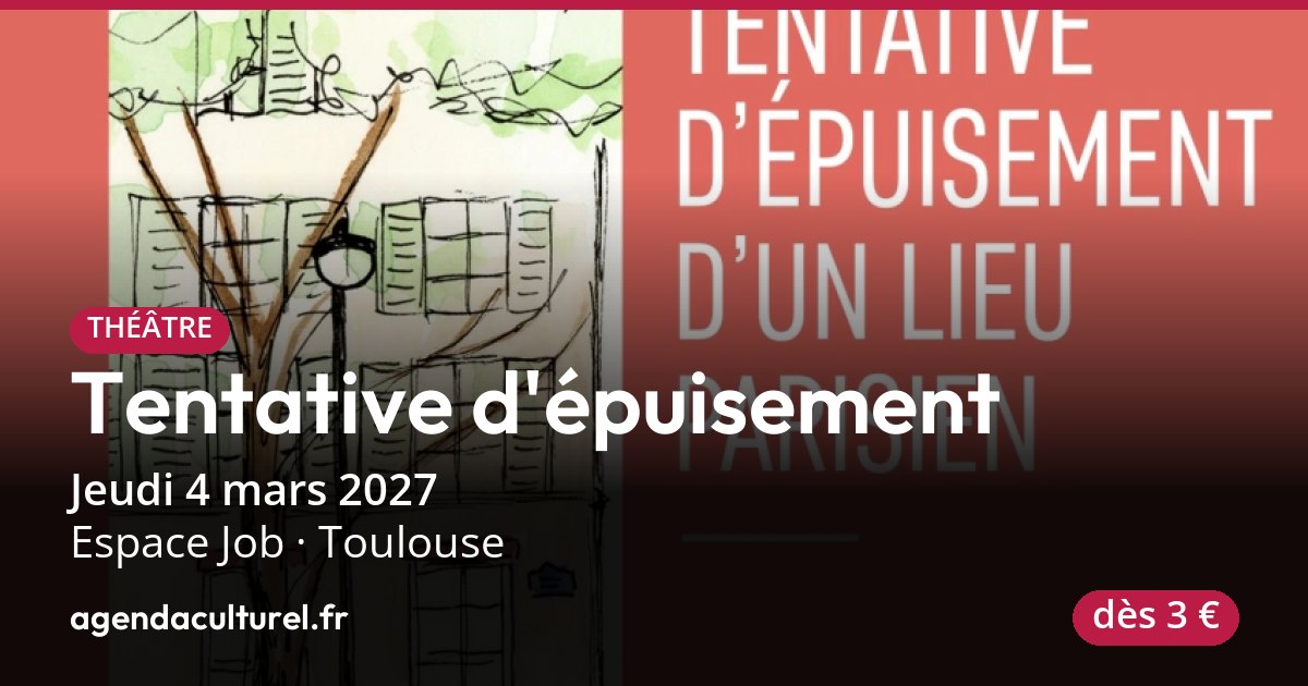 Tentative d'épuisement à Toulouse le 4 mars 2027