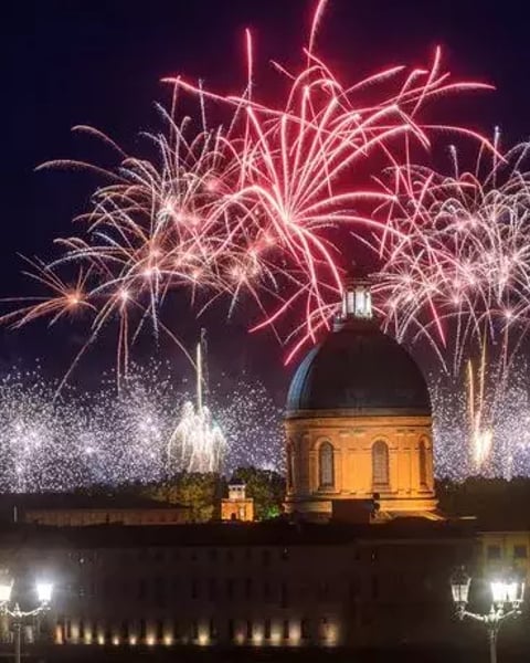 Fête nationale à Toulouse