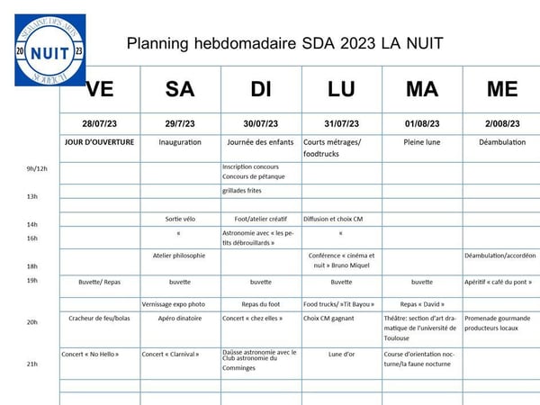 Semaine des Arts