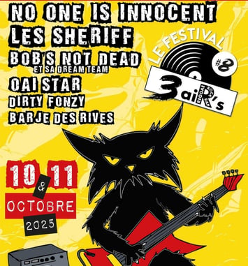 Festival 3 aiR's 2025 affiche