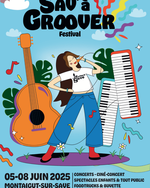 Festival Sav'à Groover 2025 affiche