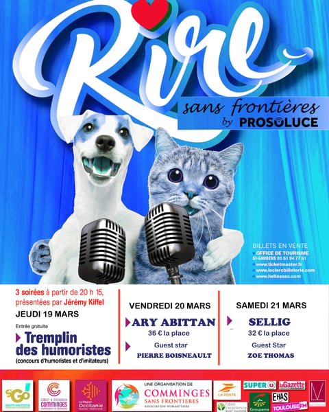Affiche Festival Du Rire Saint-Gaudens 2026