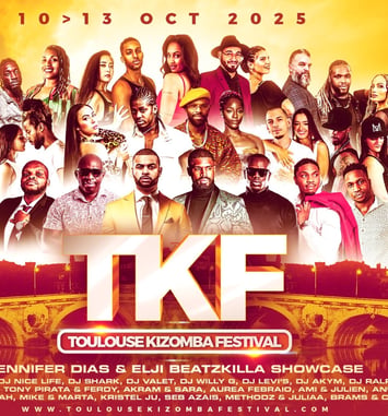 Toulouze Kizomba Festival 2025 affiche