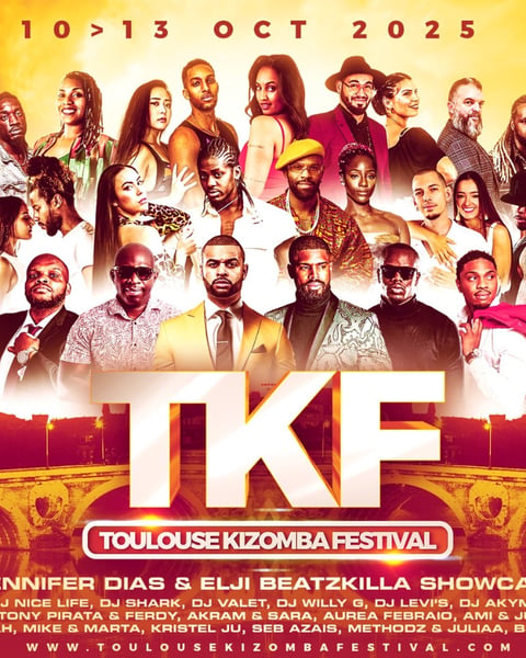 Toulouze Kizomba Festival 2025 affiche