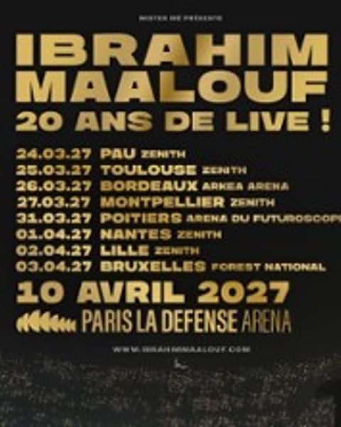 Ibrahim Maalouf, 20 ans de Live !
