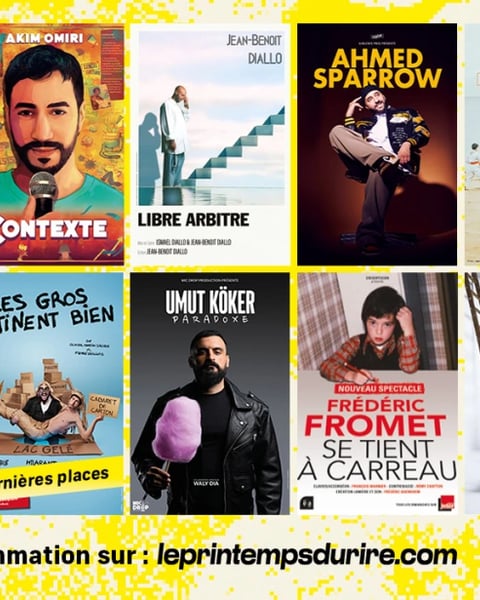 Printemps du Rire 2026 affiche