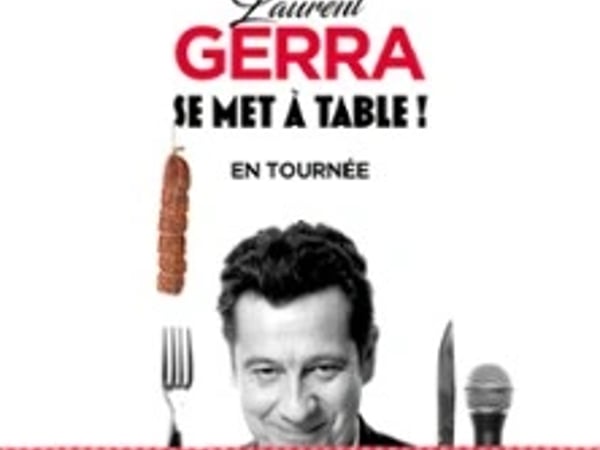 Laurent Gerra se met à table !