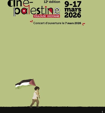 Ciné Palestine Toulouse Occitanie 2026 affiche