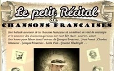 Le petit récital de chansons françaises