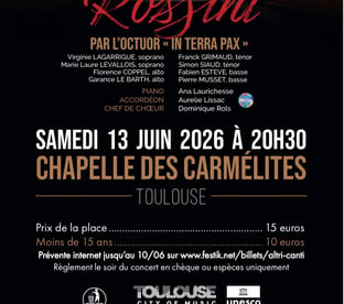 Concert Classique à la Chapelle des Carmélites