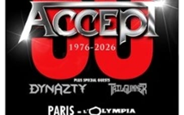Accept 50th Anniversary Tour 2026