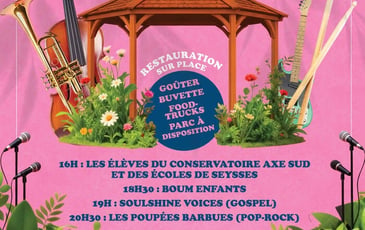 Seysses fête la musique au Parc de la Bourdette