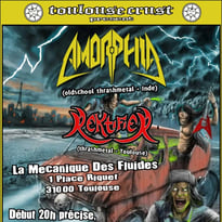 Amorphia (Inde) & Rektifier — Thrashmetal live à la Mécanique des Fluides