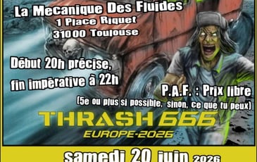 Amorphia (Inde) & Rektifier — Thrashmetal live à la Mécanique des Fluides