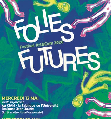 Festival Art et Com : Folies Futures affiche 2026