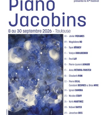 Festival Piano Aux Jacobins 2026 affiche