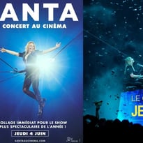 Cine concert : Santa et le concert au cinéma