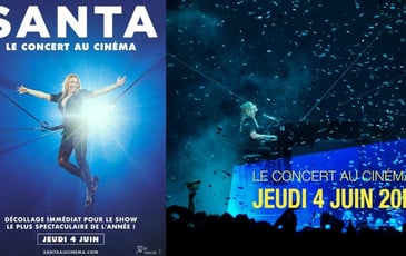 Cine concert : Santa et le concert au cinéma