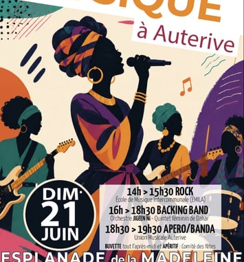 Groupe rock de l'école de musique