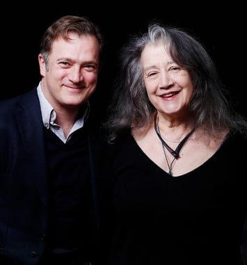 Renaud Capuçon et Martha Argerich