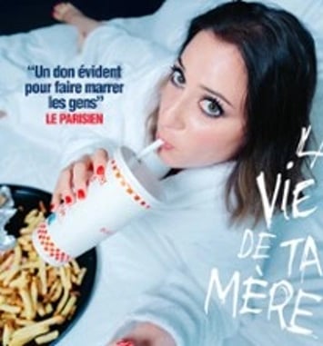 Blandine Lehout dans La Vie de ta Mère, tournée