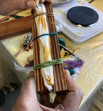 Atelier de curiosité : teinture végétale et shibori