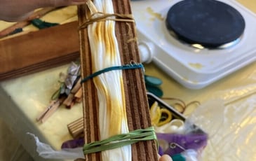 Atelier de curiosité : teinture végétale et shibori