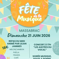 Repas et concert pour la fête de la musique
