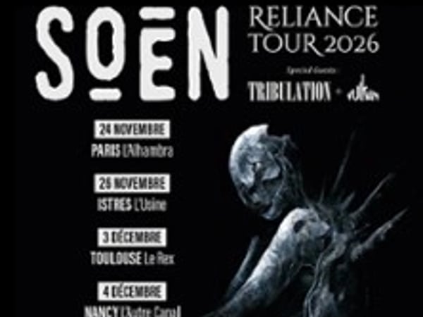 Soen Reliance Tour 2026