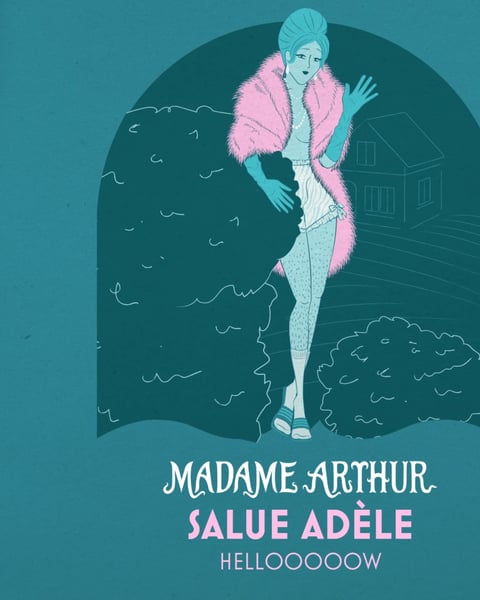 Madame Arthur chante Céline Diam's