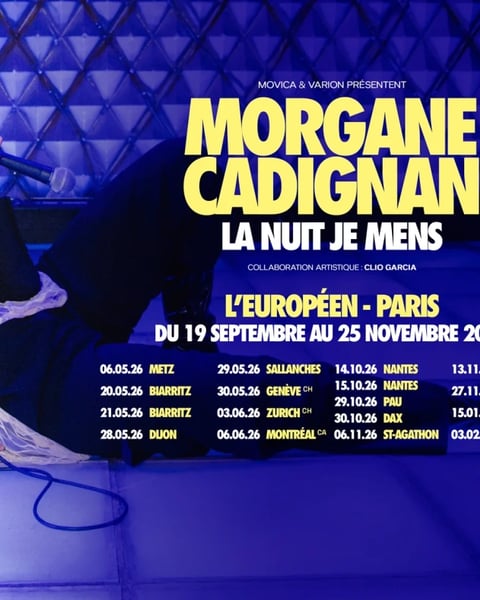 Morgane Cadignan - La nuit je mens