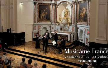 Concert de l’Ensemble Musicâme France : Chapelle Sainte-Anne