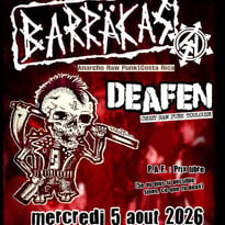 BARRÄKAS + DEAFEN à La Mécanique des Fluides