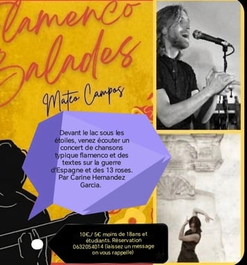 Soirée flamenco sous les étoiles