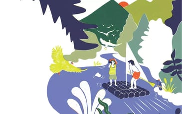 Les Aventures d'Octave et Mélo le long de la rivière