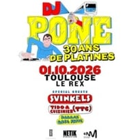 DJ Pone, 30 ans de platines