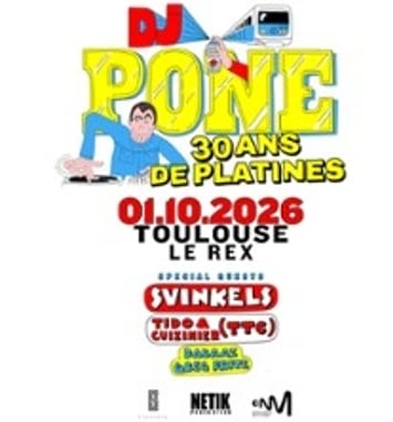 DJ Pone, 30 ans de platines