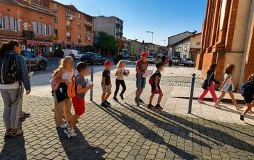 Parcours d'orientation patrimonial pour les scolaires