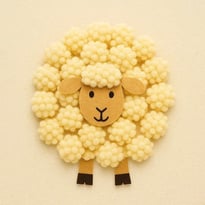 « Mon mouton en pompons » – atelier créatif enfant