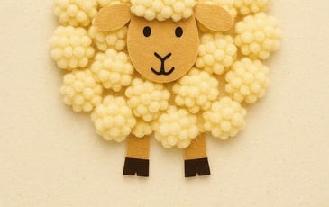 « Mon mouton en pompons » – atelier créatif enfant