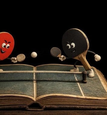 Bookpong : le tennis de table des bibliothécaires !