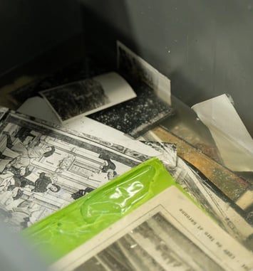 Sauver les archives mouillées : atelier découverte