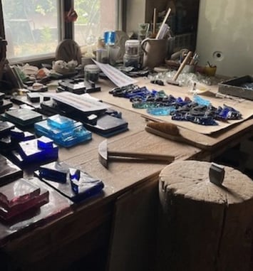 Visite commentée de la maison atelier vitrail et de son jardin