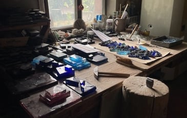 Visite commentée de la maison atelier vitrail et de son jardin