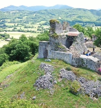 Visite du château Izaut-de-l'Hôtel