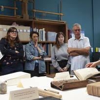Visites de l'atelier de restauration des archives de la Haute-Garonne