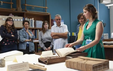 Visites de l'atelier de restauration des archives de la Haute-Garonne