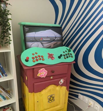 Atelier : fabrication d'une borne d'arcade