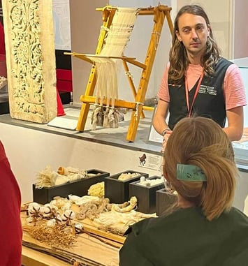 Visite flash : Le tissage chez les Romains
