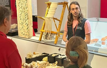 Visite flash : Le tissage chez les Romains